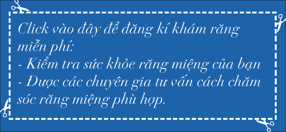 Đăng kí tư vấn sức khỏe răng miệng