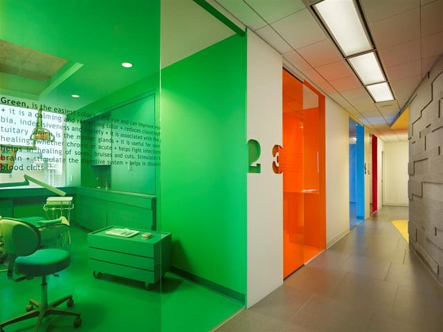Colorful Dental Clinic - Thiết kế nội thất phòng khám nha khoa đẹp tuyệt vời - Ảnh 2